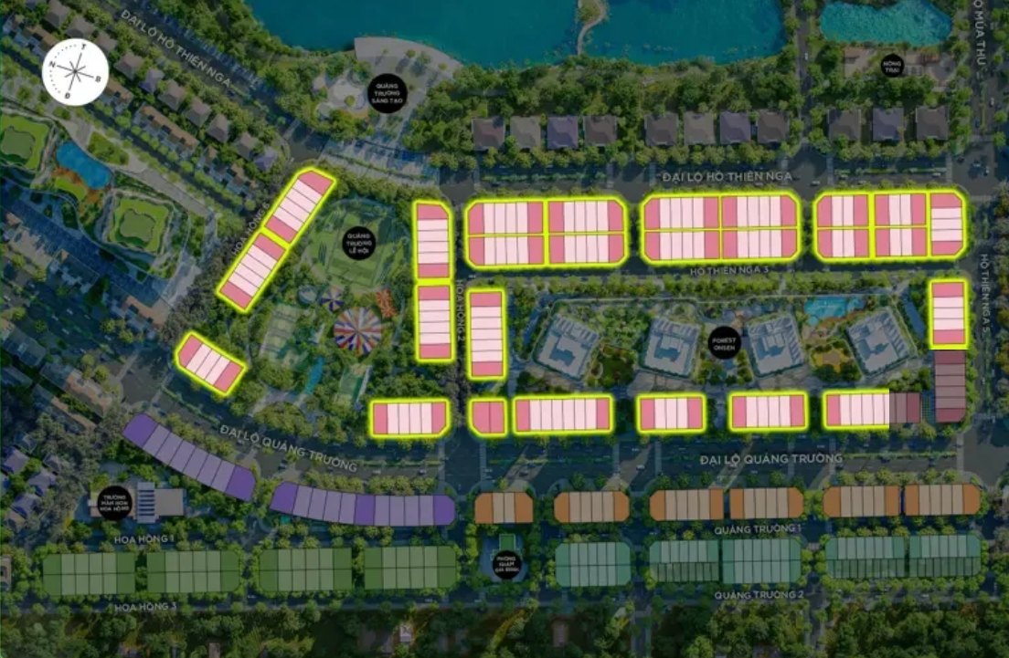 Nhà phố trung tâm · 151 căn