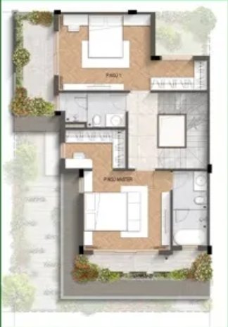 Tầng 2: 82,5m²