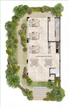 Tầng 1: 98,7m²