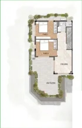 Tầng 3: 73,1m²