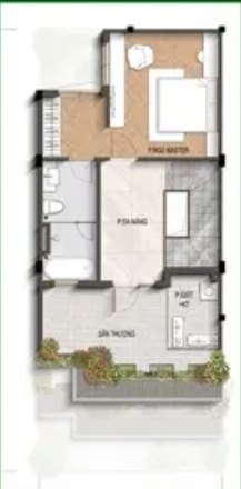 Tầng 3: 53,2m²