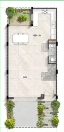 Tầng 1: 60,7m²